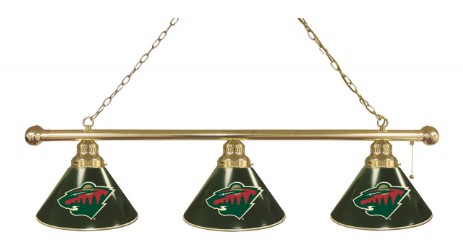 Billiard lights with team logo